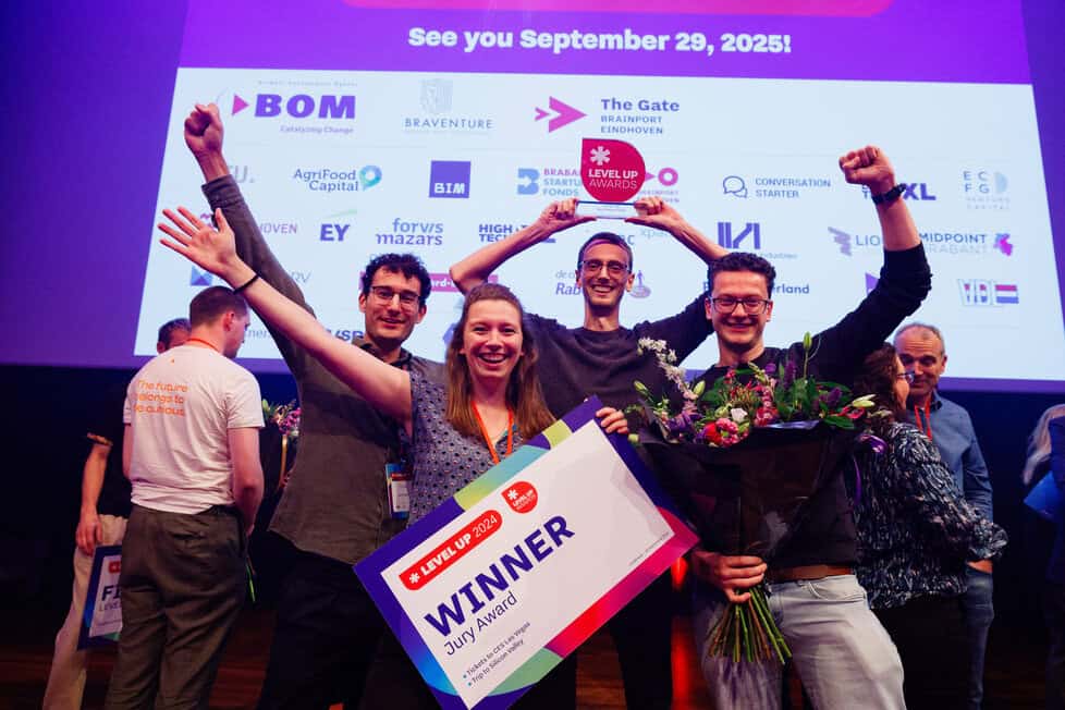 Antennex wint de LEVEL UP award 2024. Foto: Bram Saeys